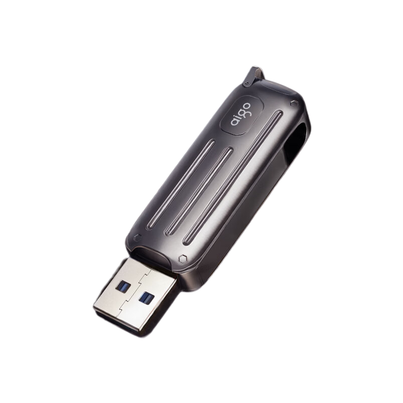 爱国者 W338 USB3.2 Gen1高速U盘 读速220MB/s高速传输 64GB 行者灰按个销售