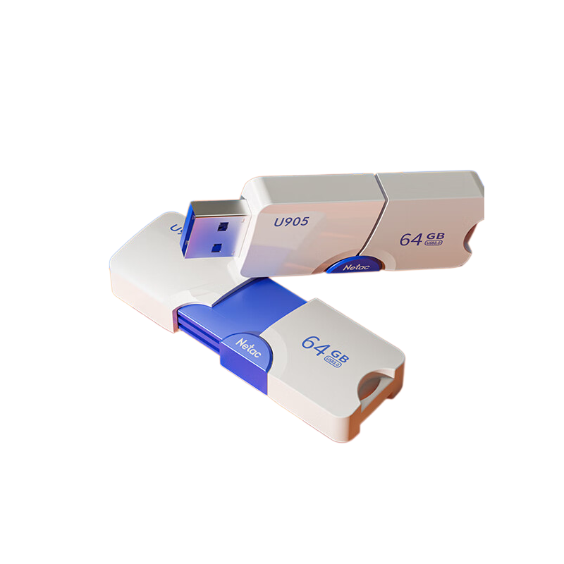 朗科 U905 USB3.0精灵推拉式高速闪存盘 加密U盘 64GB按个销售
