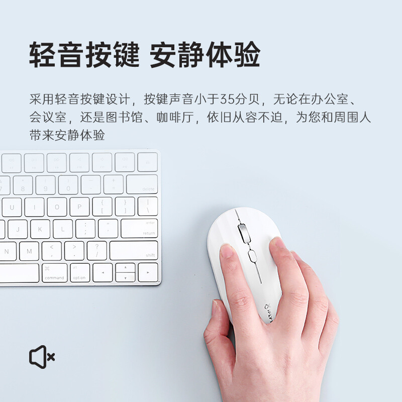 科大讯飞 M110 无线蓝牙办公鼠标 无线外设 轻薄便携 轻音按键 智能语音输入打字翻译 石墨黑按个销售