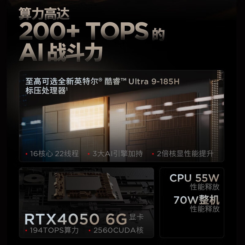 ThinkPad T14p AI 2024 全新酷睿Ultra处理器联想高性能标压工程师本笔记本电脑 Ultra 9-185H 32G 1T独显00CD按台销售