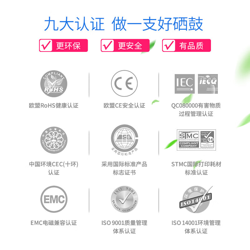 格之格 CF502X/202X 大容量硒鼓带芯片 约2500页 黄色 适用惠普m254dw m281fdw m254nw m280nw m281fdn打印机按支销售