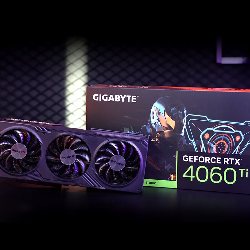 技嘉 4060Ti 8G显卡  魔鹰 GeForce RTX 4060 Ti GAMING OC 8G DLSS3 AI 黑神话：悟空显卡按台销售