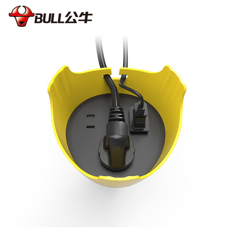 公牛 GN-C3210 电动车电瓶车充电防水插座加长超长延长线插排/插线板 全长8米按个销售