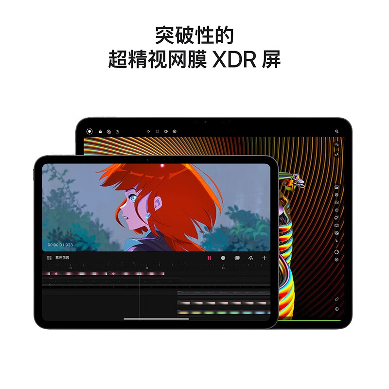 apple iPad Pro 11英寸 M4芯片 2024年新款平板电脑 512G WLAN版 深空黑色按台销售