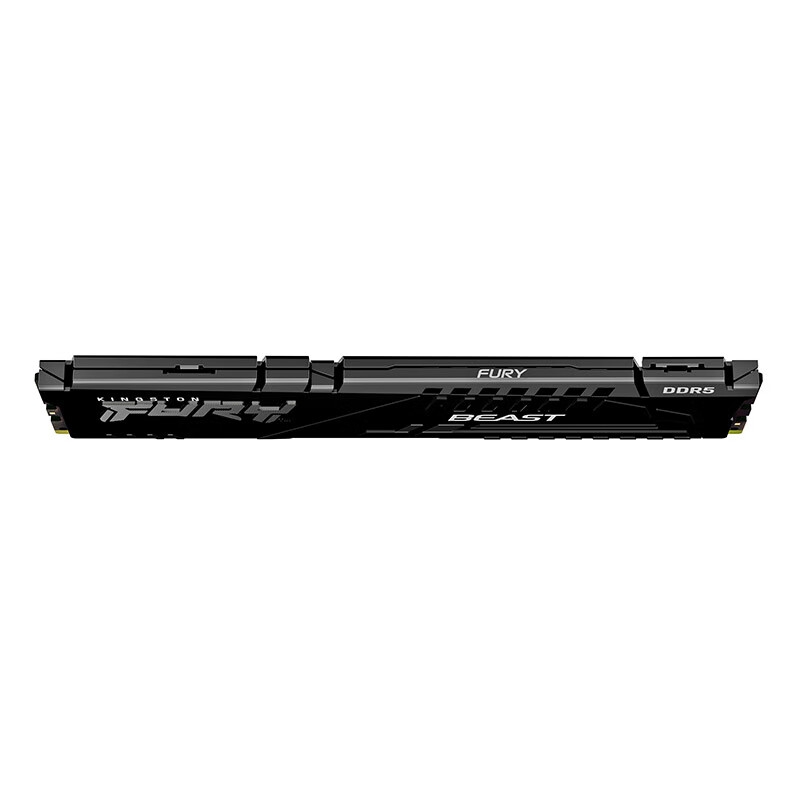 金士顿 DDR5 6400 台式机内存条 Beast 超级野兽系列 FURY 64GB(32G×2)套装 海力士A-die黑按套销售