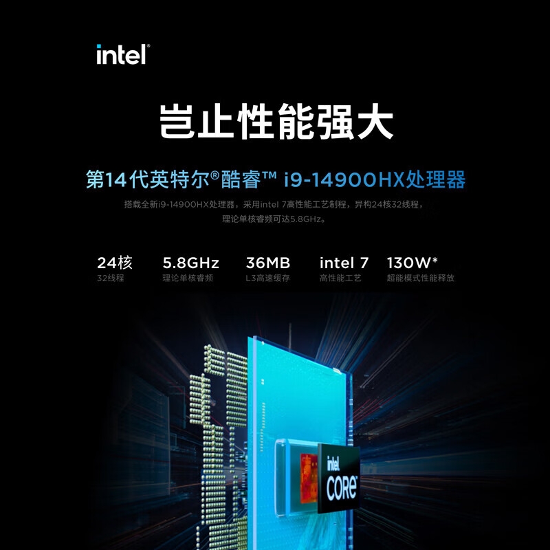 联想 拯救者Y9000P AI元启 16英寸笔记本电脑 灰色定制 i9-14900HX 64G 2T RTX4060按台销售