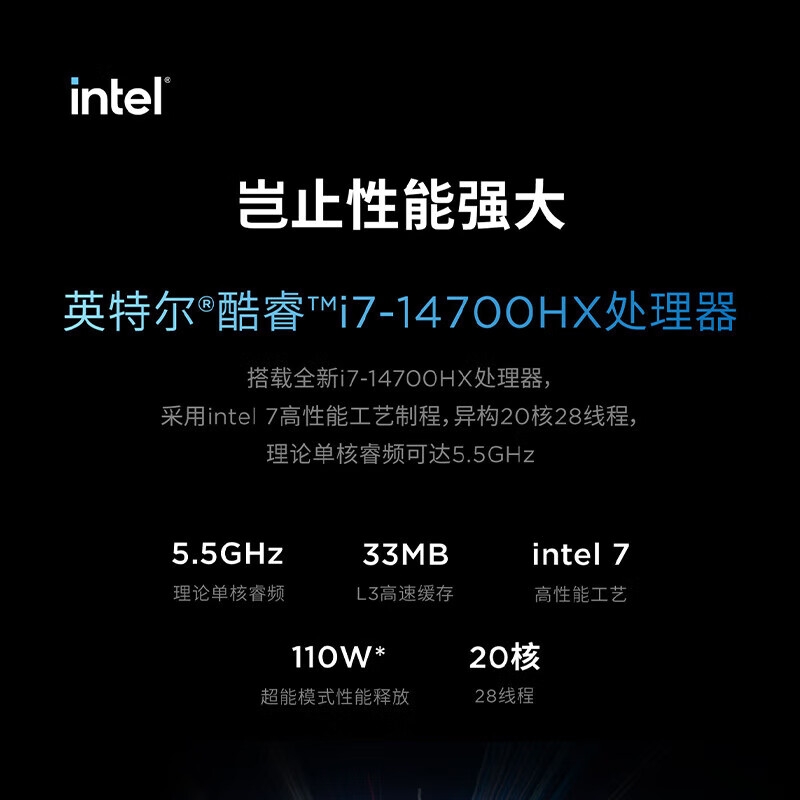 联想 拯救者Y7000P 16英寸笔记本电脑 i7-14700HX 16G 1T RTX4060按台销售