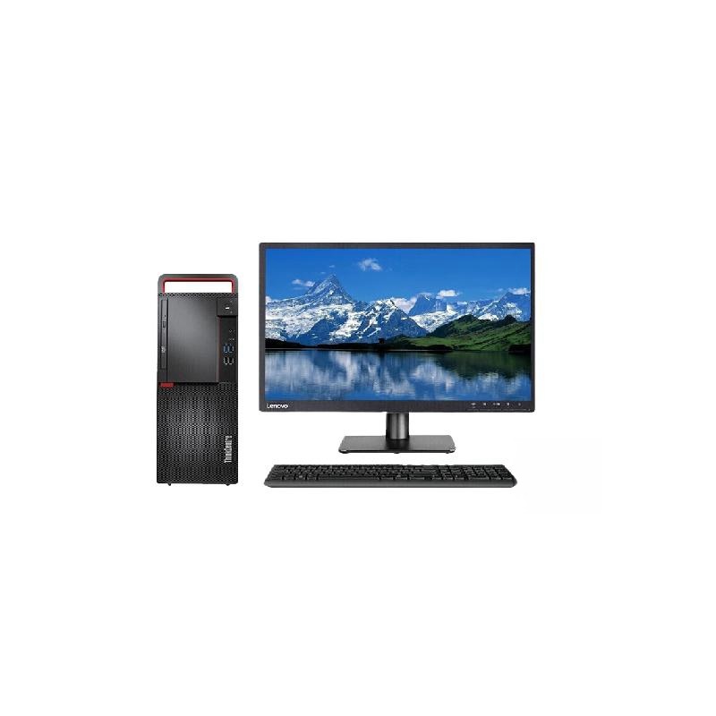 联想 开天M630Z 办公台式机电脑小主机 双系统 支持WIN7 单主机2G独显+23.8英寸显示器+键盘 兆芯KX-U6780A 16G 512G按套销售