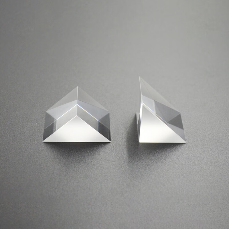 化科 K9光学玻璃 25mm90°分光直角等腰棱镜 直径:25*25*25mm 2个按包销售