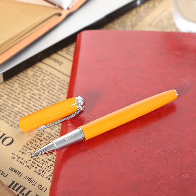 毕加索 PS-916 商务办公珠宝笔 0.5mm 橙黄色按支销售 毕加索 PS-916 商务办公珠宝笔 0.5mm 橙黄色按支销售