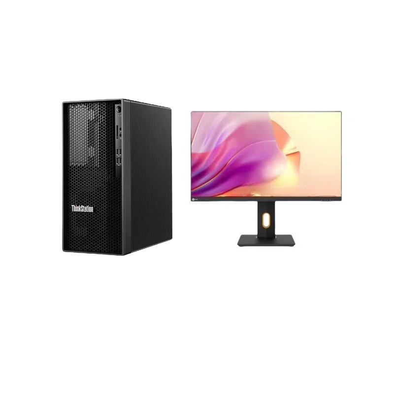 联想 K-C2 主机图形工作站[13代i5-13500]6 核|2.5G+M2732PL显示器 27英寸 丨32G内存丨512G丨2T SATA  丨T400-4G丨300W 套装按套销售
