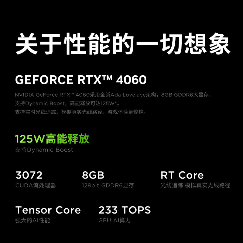 联想 拯救者R7000 笔记本电脑15.6英寸 (R7 8745H 16G 512G RTX4060  FHD 144Hz 100%sRGB)灰按台销售