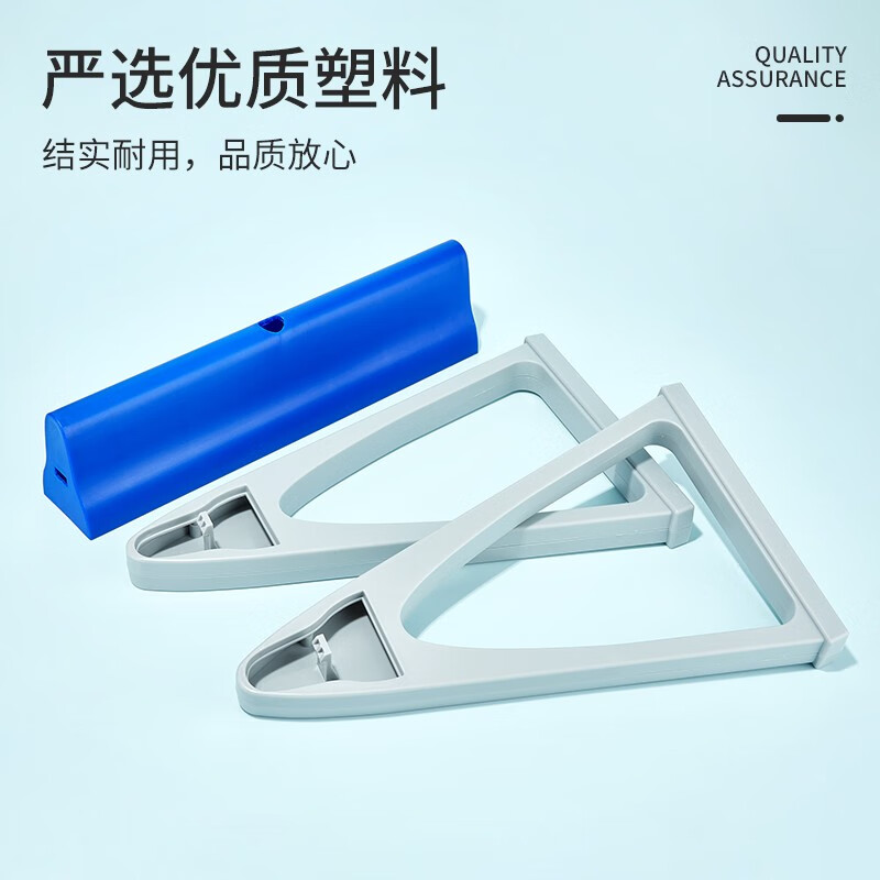 比克曼生物 移液器架 塑料加样枪架移液枪架子 L型单面（白+灰）按个销售