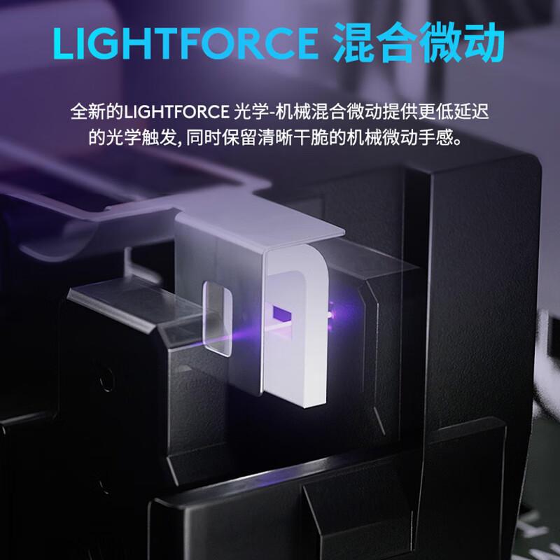 罗技 G502 X PLUS LIGHTSPEED RGB无线鼠标 全新流光灯效 Hero25K传感器 白色 502Hero升级按个销售