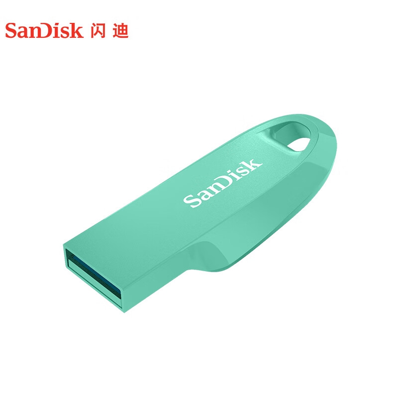 闪迪 CZ550 USB3.2 U盘 数据加密 大容量 绿色 32GB按个销售