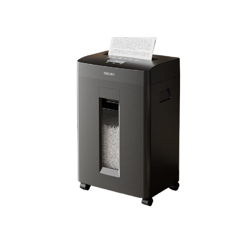 得力 GA311 4级保密商用办公碎纸机 带钉碎纸 单次8张 10分钟连碎 23L按台销售