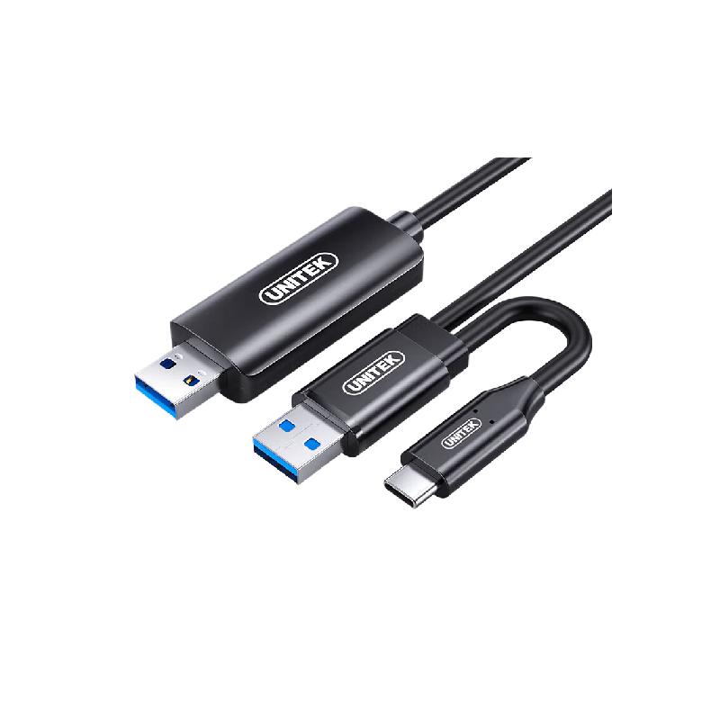 优越者 U209B USB3.0转type-c公对公双口连接线 1.5米按根销售