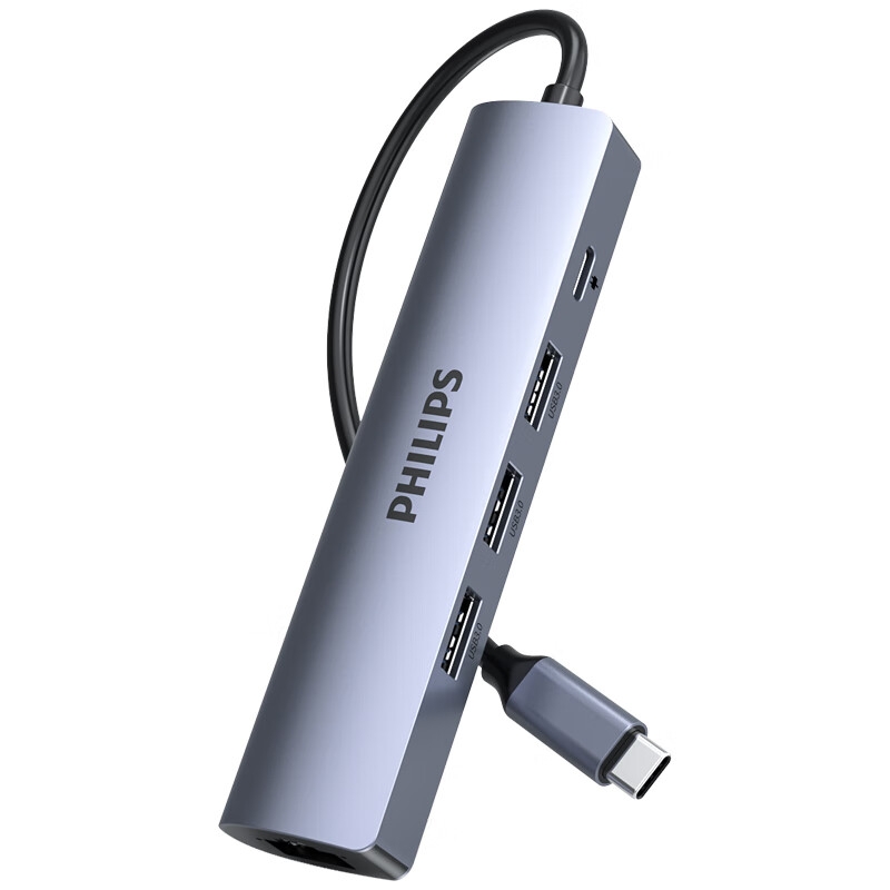 飞利浦 SWR1604R/93 Type-C转千兆网口/USB3.0扩展坞按个销售