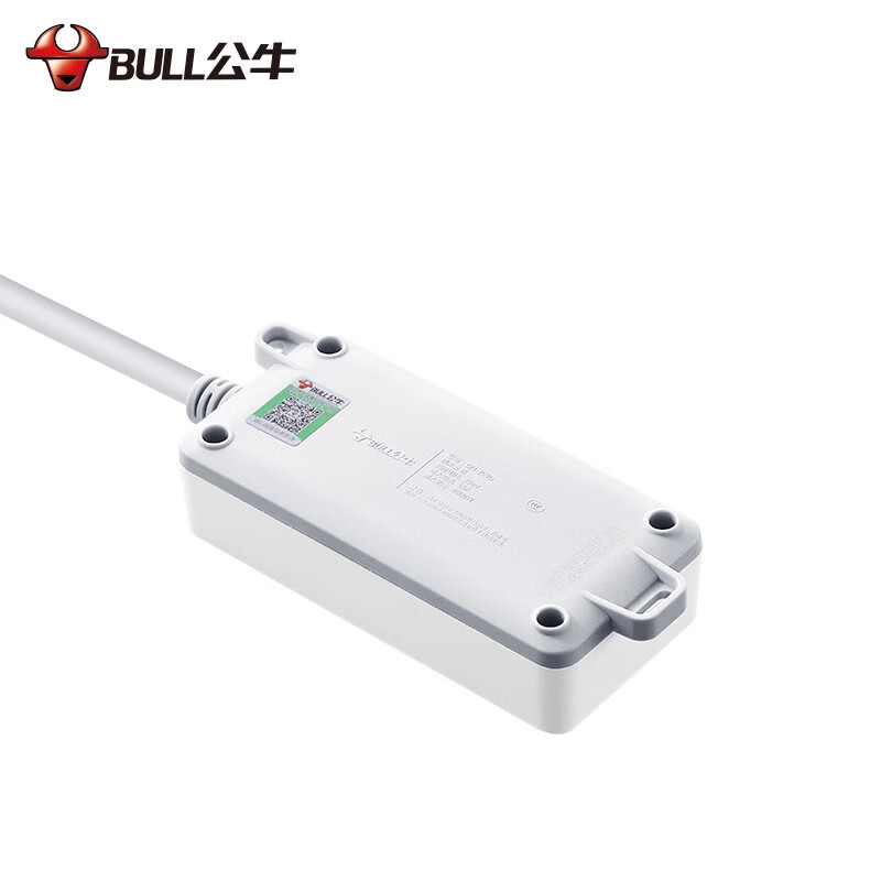 公牛 GN-104D 大功率16A插座 1位总控全长3米 送10A头按个销售