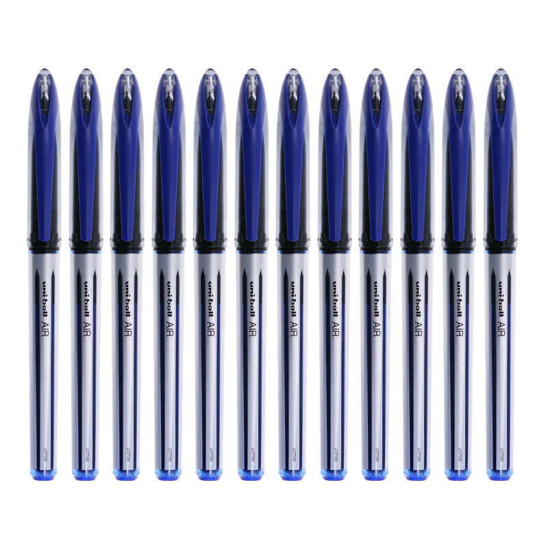 三菱 UBA-188L 商务直液式中性笔 0.7mm 12支/盒 蓝色按盒销售