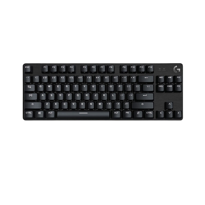 罗技 G412TKL 有线键盘 背光灯效便携紧凑机械轴（类茶轴） 87键按个销售