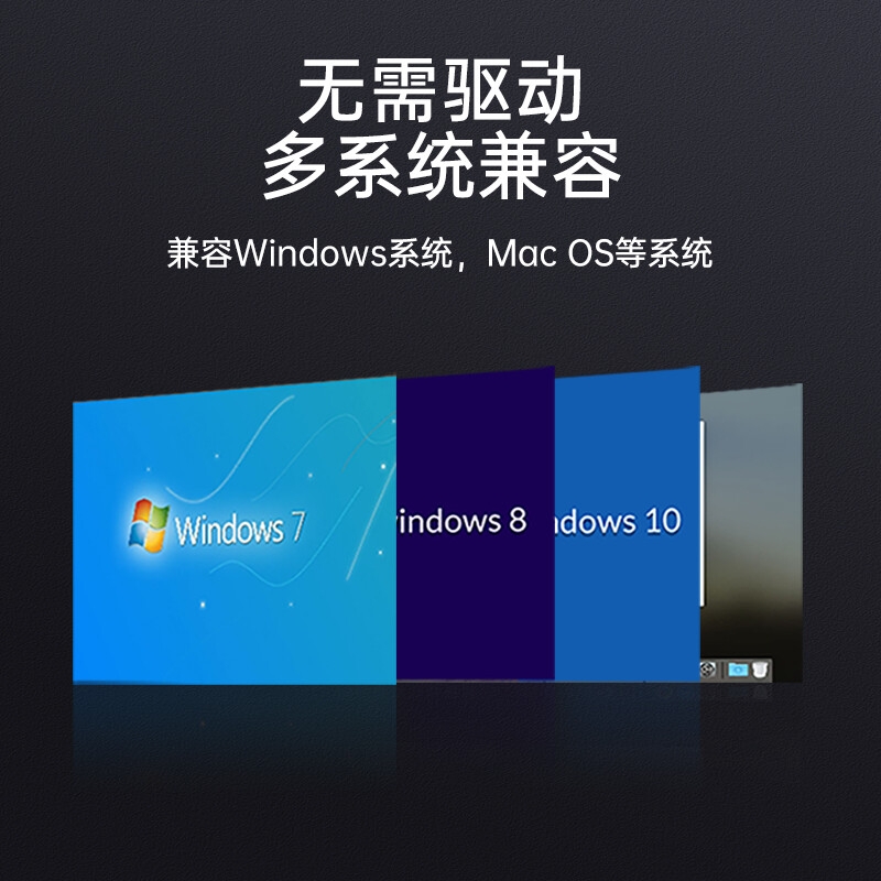 奥睿科 MINI-U32L-GY-BP USB扩展坞分线器 一拖三直插式集线器 灰色按个销售