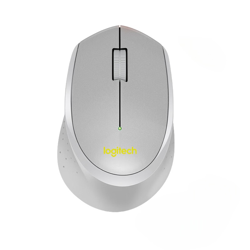 罗技 M330 无线轻音鼠标 带微型接收器 灰色按个销售