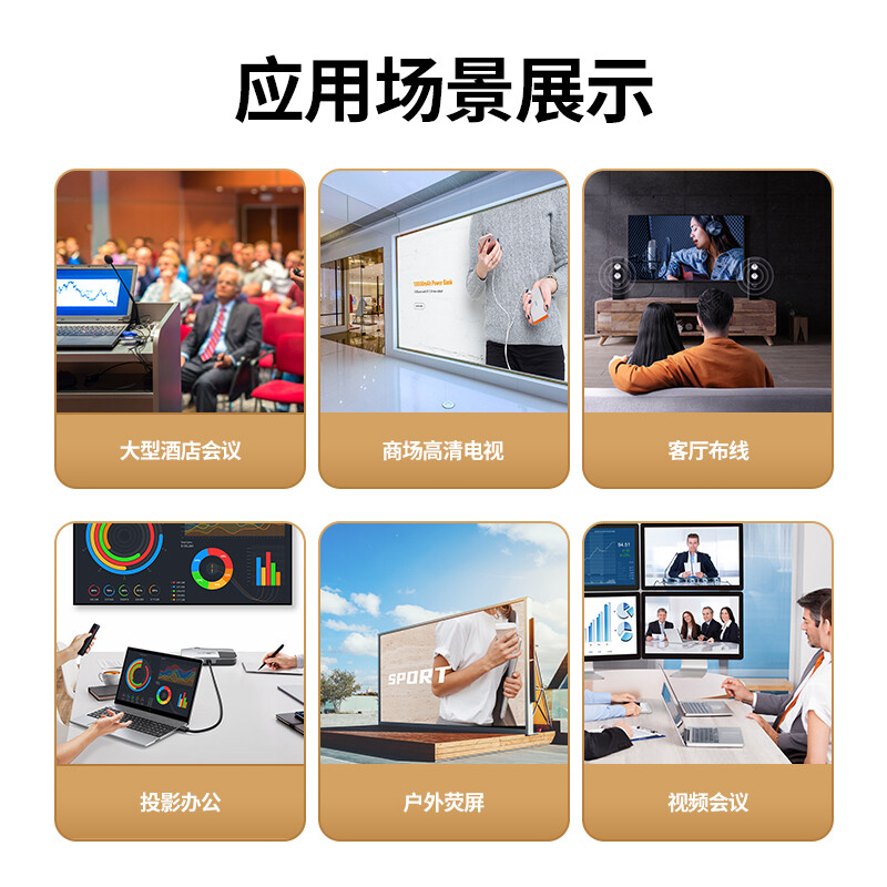 绿联 10178 HDMI线工程级 4K数字高清线3D视频线 8米按根销售