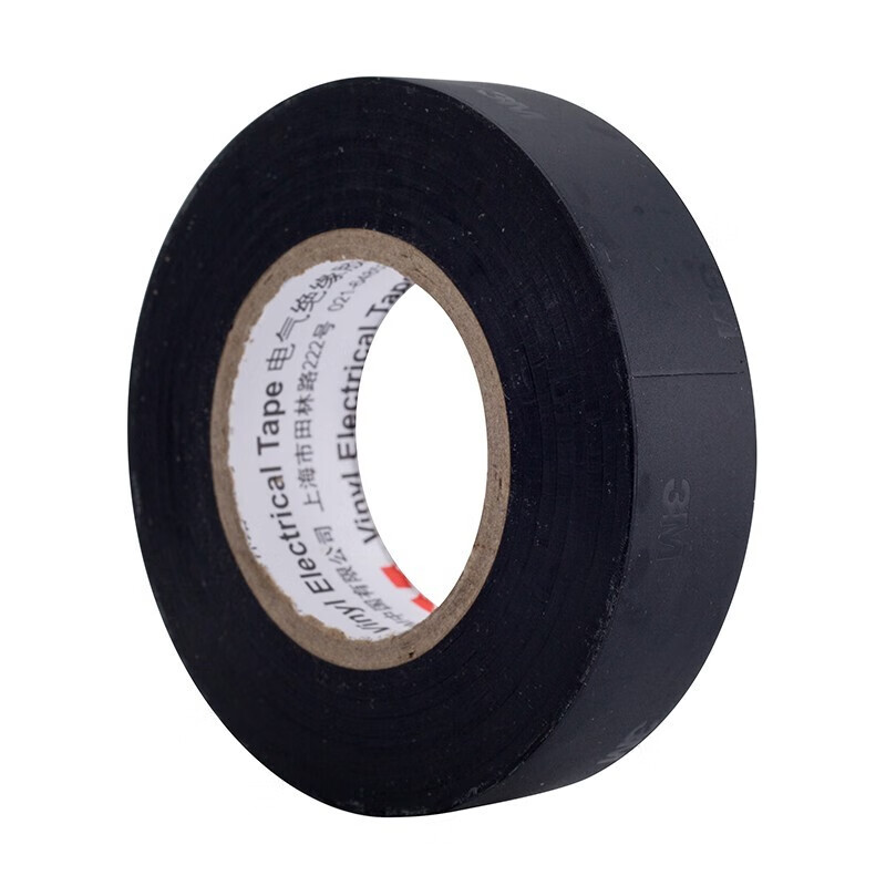 3M 1500# PVC电工胶布 无铅600V 防潮耐酸碱 六色混装各10卷18mm*10m*0.13mm按套销售