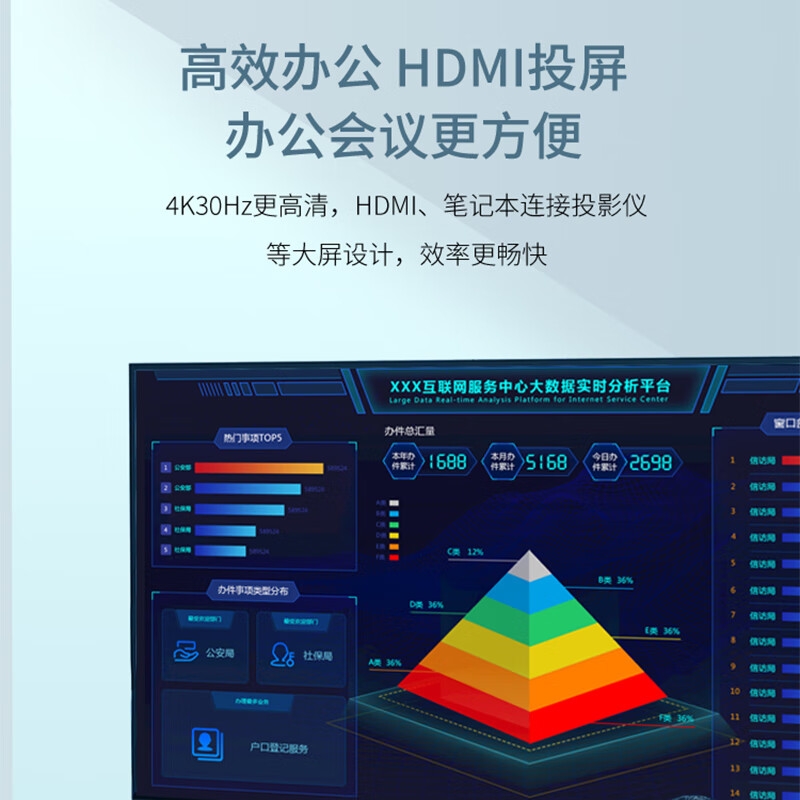 爱国者 T06-R Type-C扩展坞USB3.0分线器RJ45千兆网口转接头 6合1 HDMI+USB3.0+千兆+PD按个销售