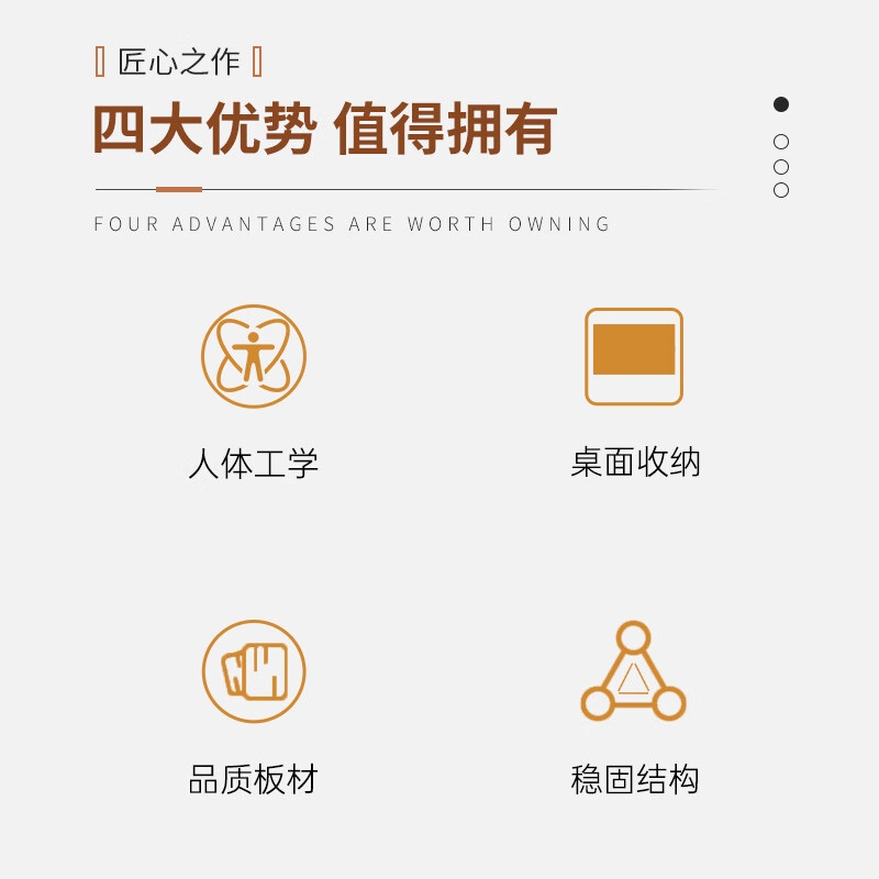 倍方 71948 台式电脑显示器增高架 原木色 双层按个销售