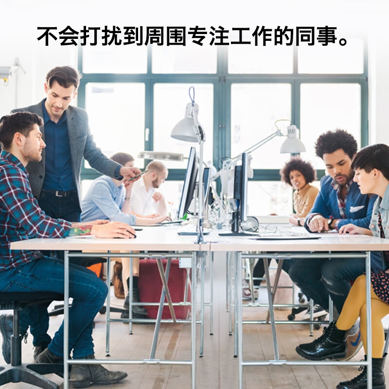 罗技 M330 轻音无线办公鼠标 带无线微型接收器 灰色按个销售