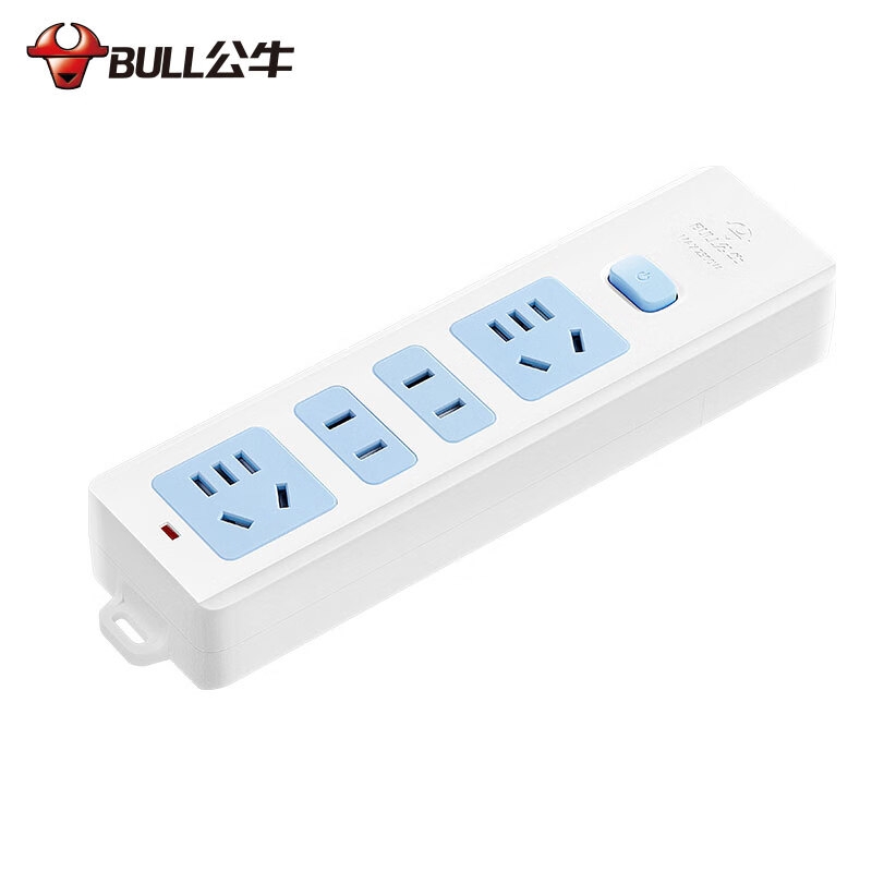 公牛 GN-407W 新国标插座 4位总控无线（需自行配电源线和插头）按个销售