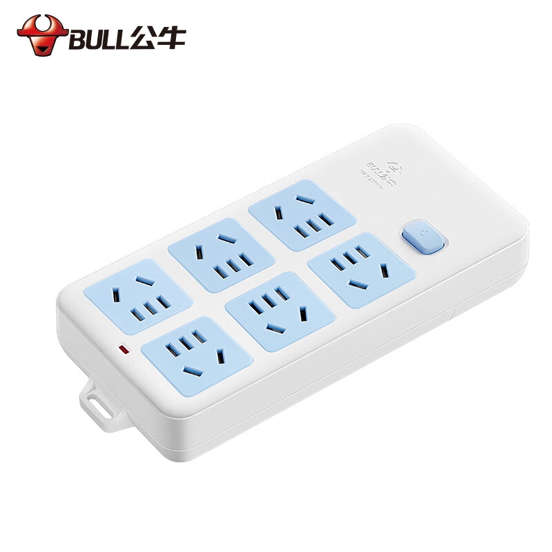 公牛 GN-109K 新国标无线插座 6位总控无线（需自行配电源线和插头）按个销售