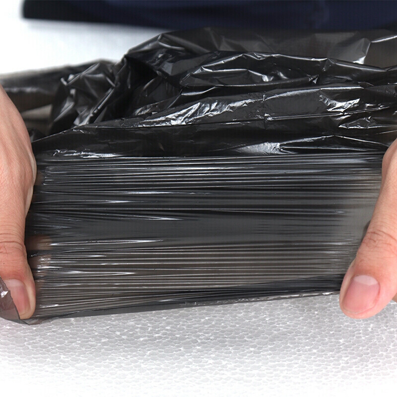 利得 背心式手提办公垃圾袋 900只45*50cm 黑色按箱销售