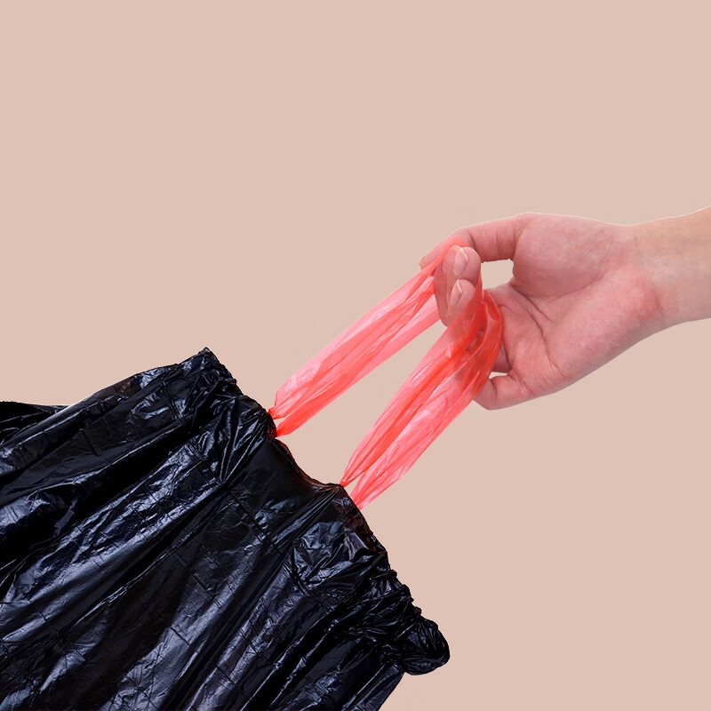 利得 手提抽绳免撕加厚款垃圾袋 45cm*50cm*120只按袋销售