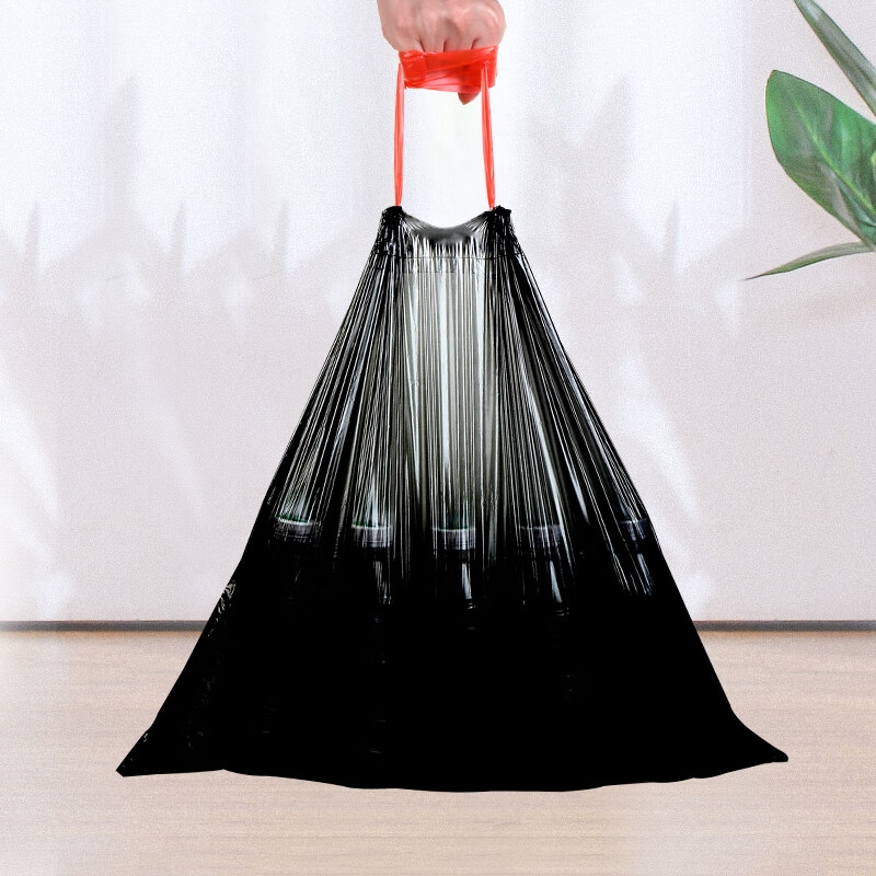 利得 手提抽绳免撕加厚款垃圾袋 45cm*50cm*120只按袋销售