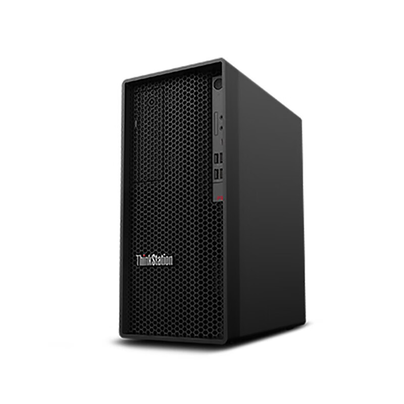 联想 ThinkStation K 商用高性能电脑主机显示器套装（AI小天）14代I7-14700 32G/512G固+2T/RTX3050/27英寸按套销售