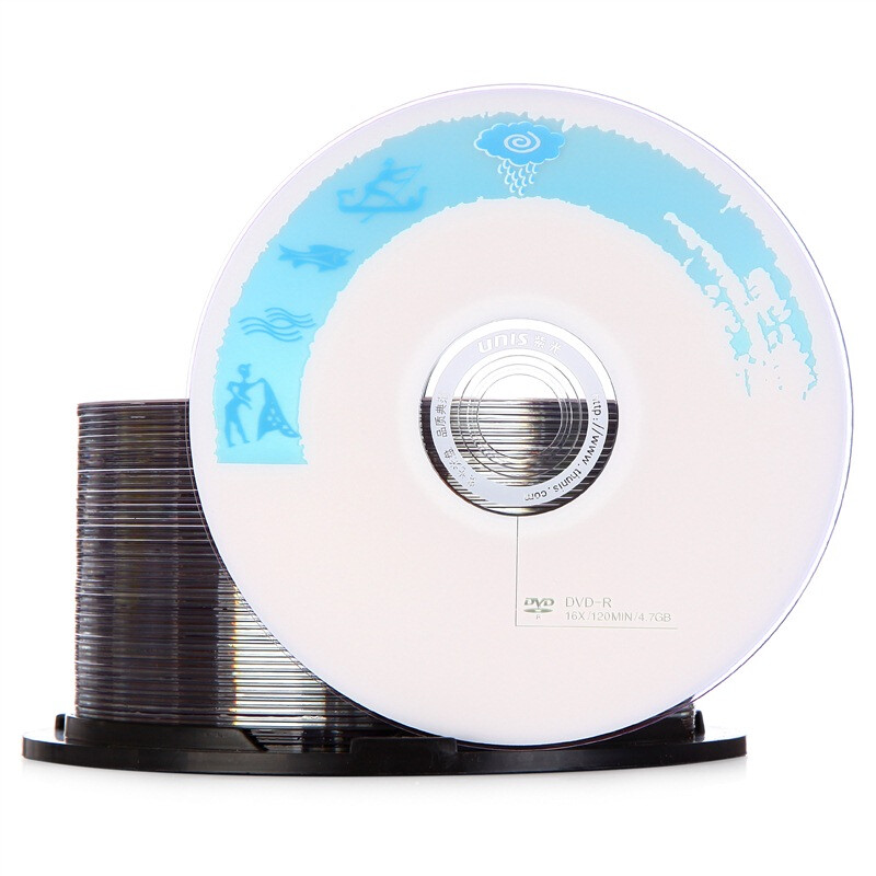 紫光 DVD-R 光盘/刻录盘 天语系列 16速4.7G 桶装50片按桶销售