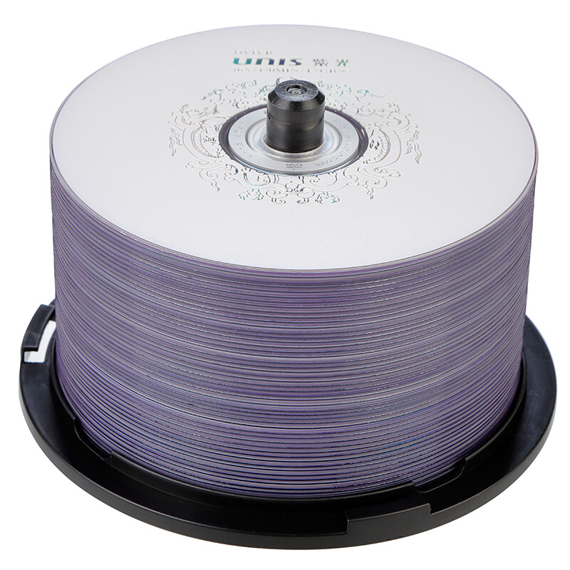 紫光 DVD-R 空白光盘 银龙系列 光碟 16速4.7G 桶装50片按桶销售