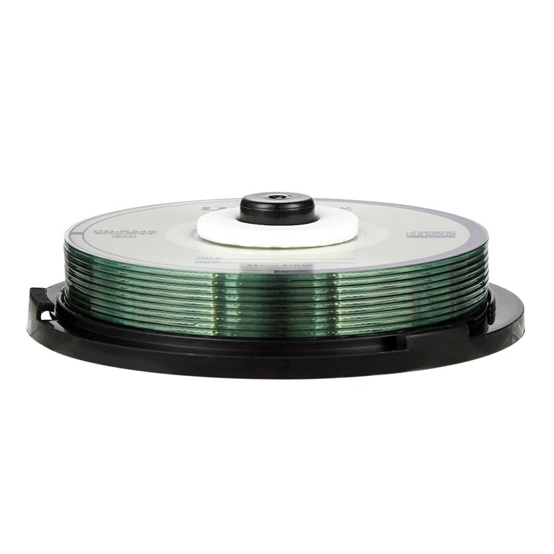 紫光 CDR 刻录盘 空白光盘 钻石系列 8CM(3寸)小盘 24速 210M 桶装10片 A+按桶销售