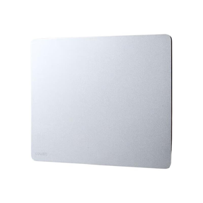 得力 83000 金属鼠标垫240*180mm 银色按个销售