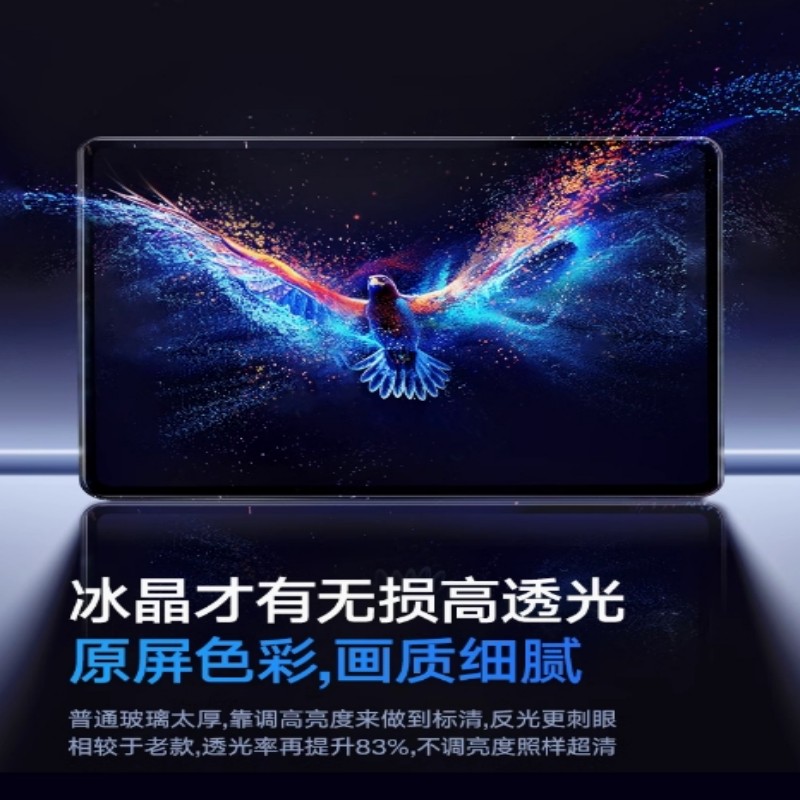 图拉斯 顶配冰晶膜iPad Pro 2024 钢化膜11英寸超防摔耐刮 [全面升级]冰晶强化2.0工艺★原屏裸机触感按张销售