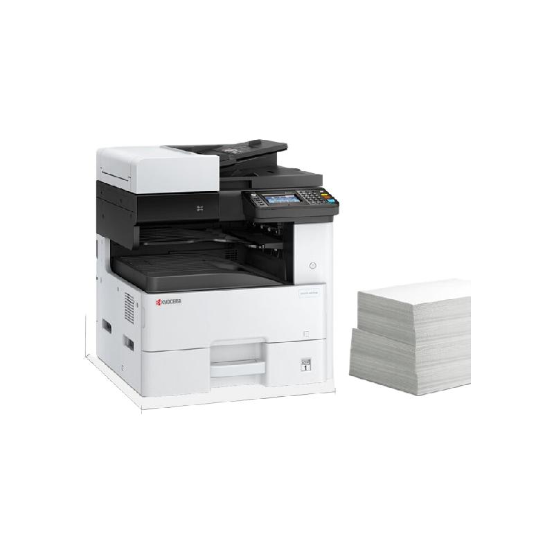 京瓷 M4132idn A3黑白激光多功能数码复合机标配+双纸盒落地+无线网卡按台销售