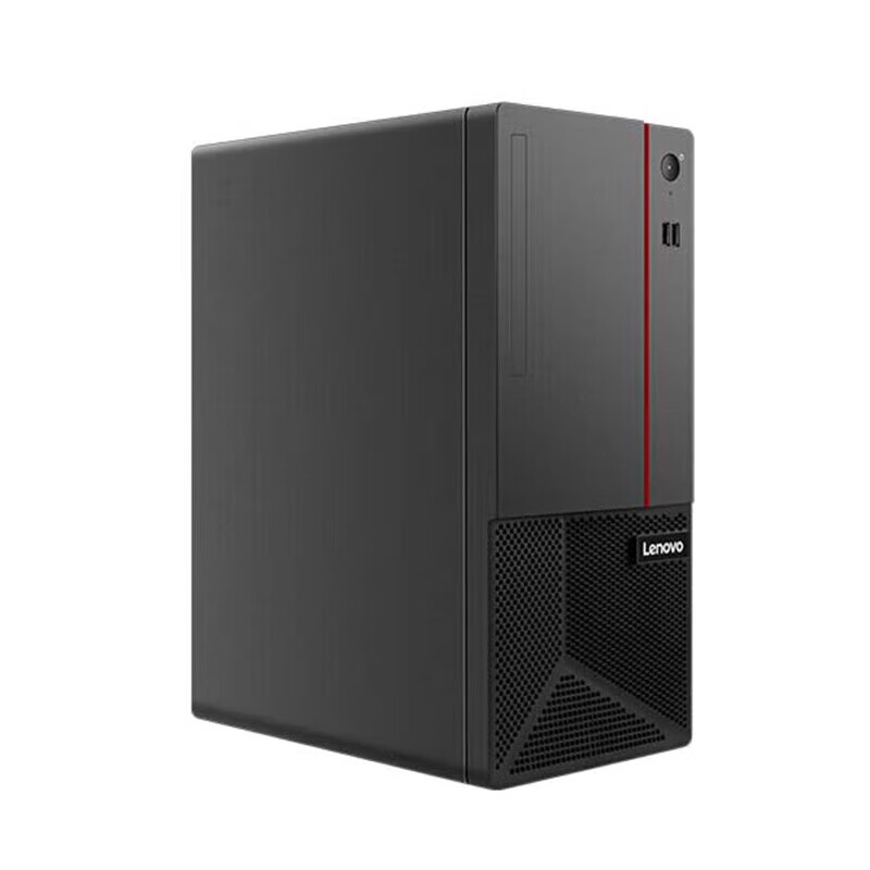 联想 ECI-521 商用办公台式机电脑工控机【支持Win7系统】+23.8英寸显示器 i7-10700 16G 1TBSSD按套销售