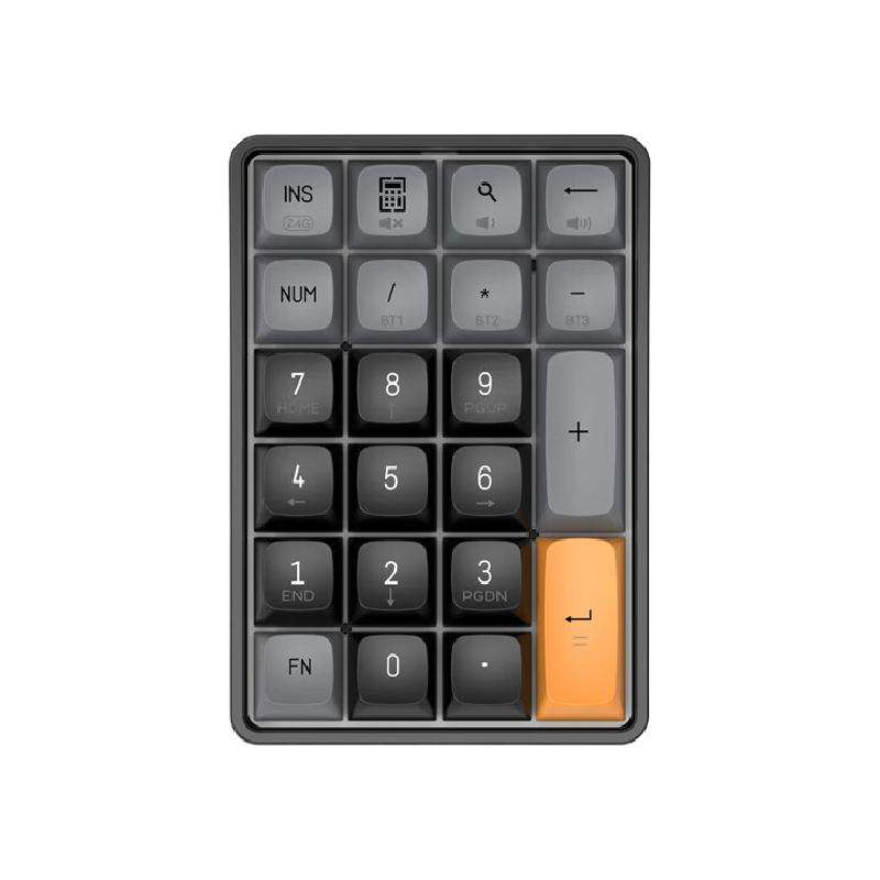爱国者 A18 键有线/无线蓝牙三模数字小键盘 全键无冲热插拔 可充电按个销售