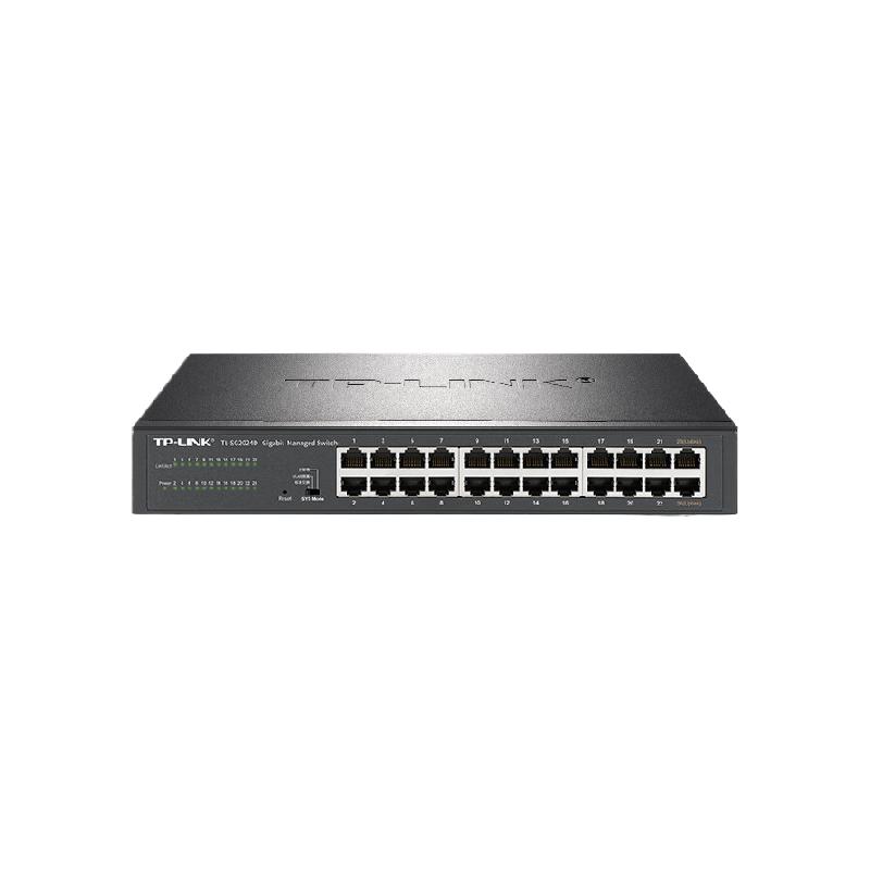 TP-LINK TL-SG2024D 交换机 企业级交换器 云交换/24口千兆按台销售
