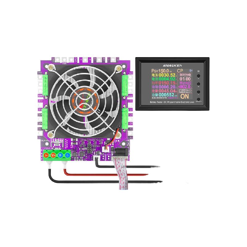 炬为 DL24M 电子负载测试仪 电池内阻仪 1套主机 (带蓝牙联机/150W/25A)按个销售