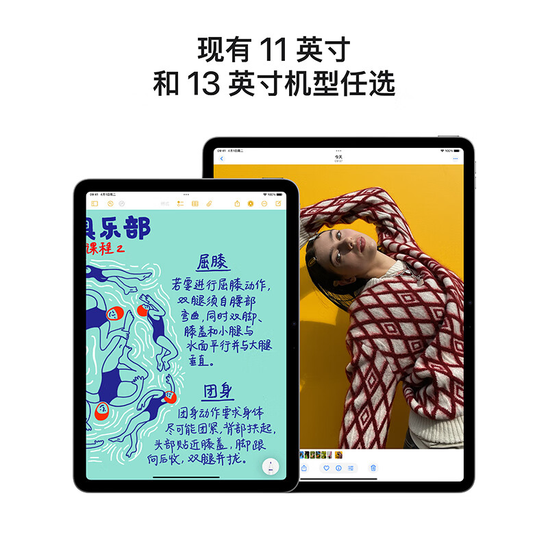 apple MCA34CH/A/A 平板电脑 11英寸 (256GB WLAN版)蓝色 M3芯片按台销售