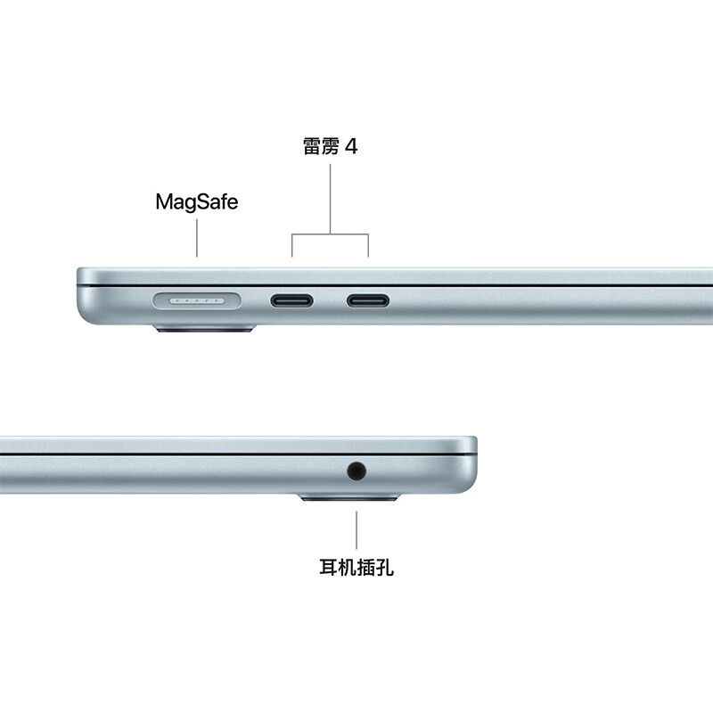 apple MacBook Air 笔记本电脑 13英寸M4(10+10核)16G+512G 天蓝色按台销售 apple MacBook Air 笔记本电脑 13英寸M4(10+10核)16G+512G 天蓝色按台销售